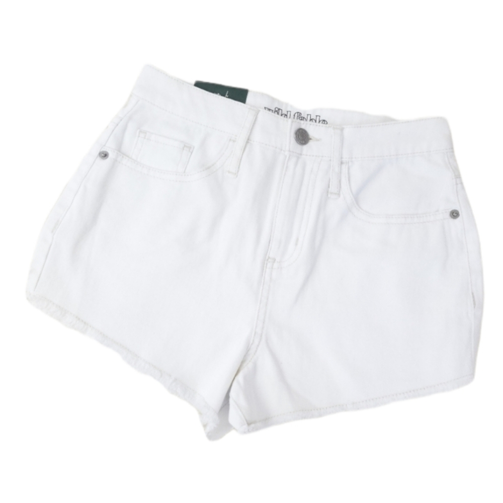 NWT Wild Fable High Rise Cutoff White Jean Shorts